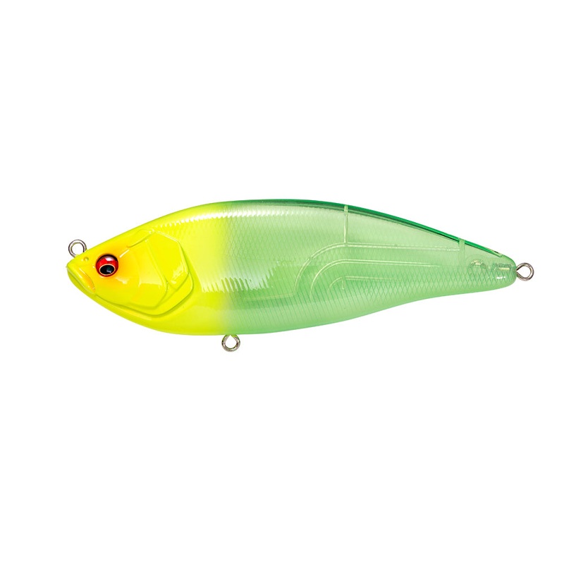Megabass Konosirus Swimmer|Ghost Lime Chart Head|PM Bayside Green PB