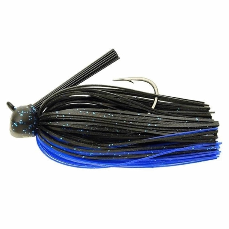 Keitech Crankin’ Football Jig|3/8oz|1/2oz|3/4oz|1oz|Black Blue Flake|Brown & Purple|Dark Green Pumpkin|Green Pumpkin|Green Pumpkin Craw|Okeechobee Craw|SP Bluegill|Sungill|Texas Craw