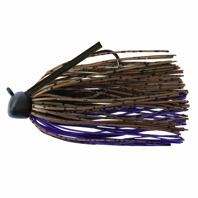 Keitech Crankin’ Football Jig|3/8oz|1/2oz|3/4oz|1oz|Black Blue Flake|Brown & Purple|Dark Green Pumpkin|Green Pumpkin|Green Pumpkin Craw|Okeechobee Craw|SP Bluegill|Sungill|Texas Craw
