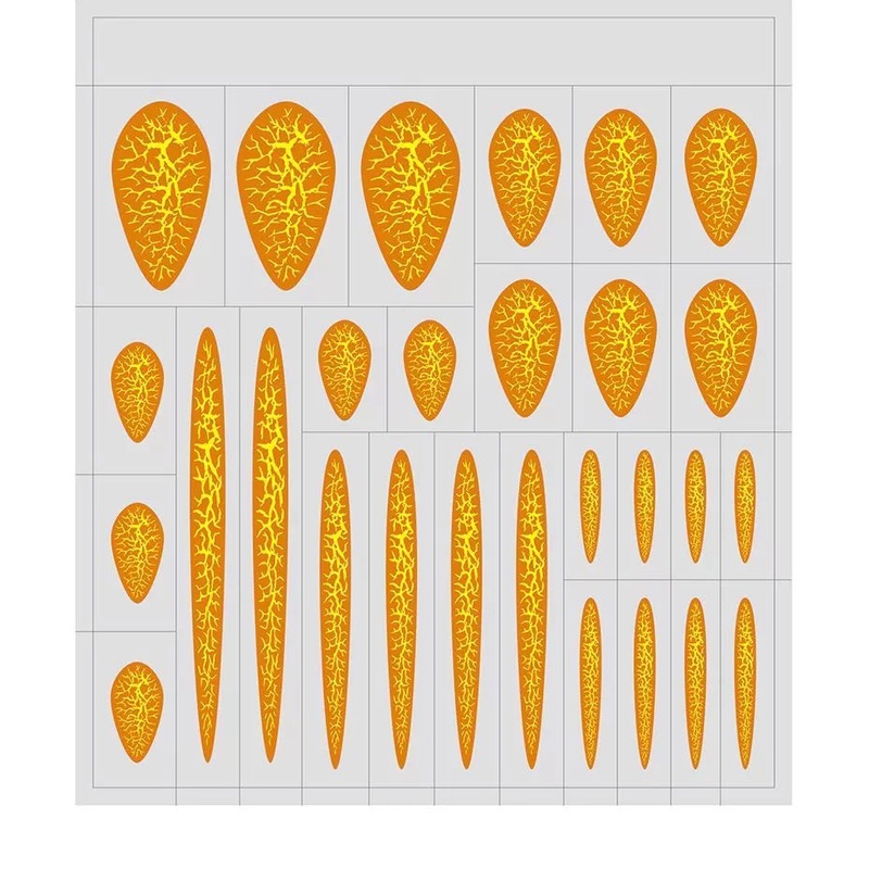 Ryugi Crack Marker|Orange|Pink|White