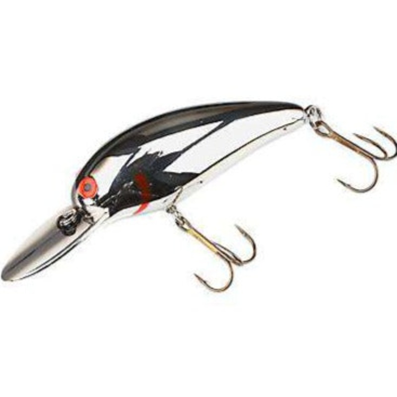 Bomber Model A B07|Chrome Black Back|Apple Red Crawdad|Dark Brown Crawdad|Chartreuse Shad|Tennessee Shad