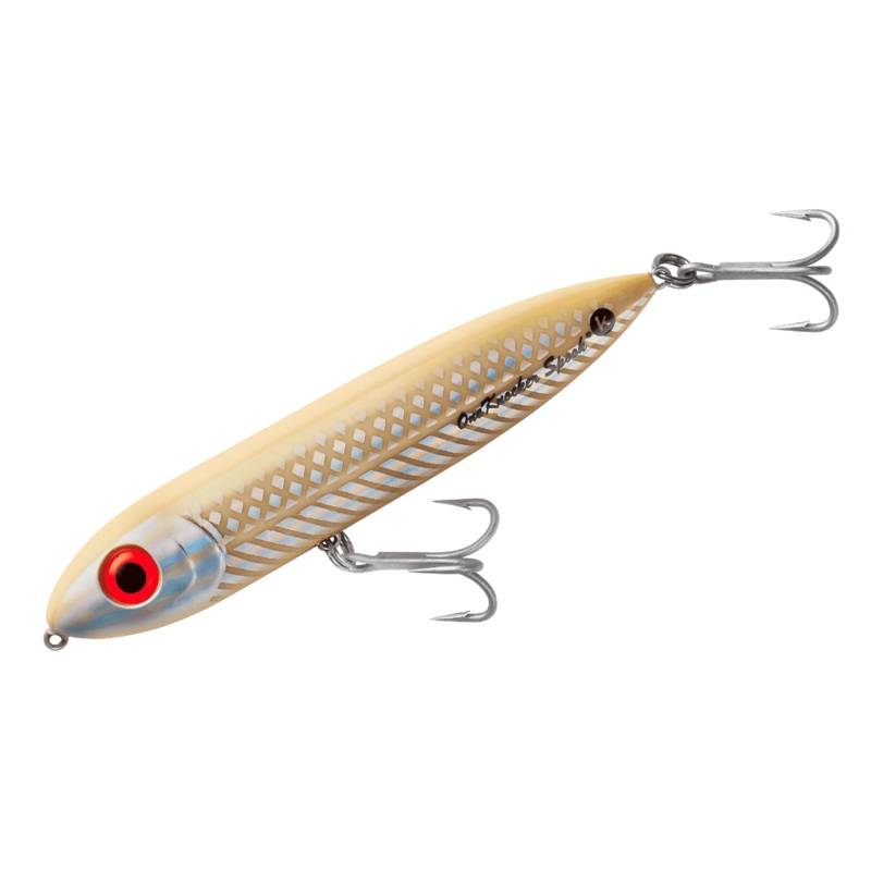 Heddon One Knocker Spook|Bone Head|Bone/Silver|Foxy Momma|G Finish Shad|Pearl Shad|Z Shad