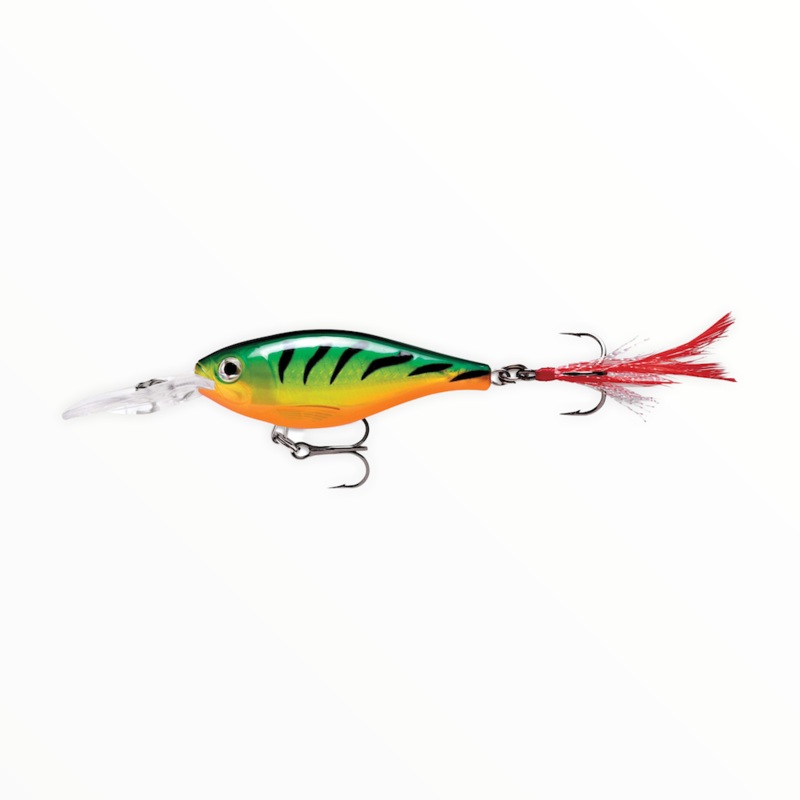 Rapala X-RAP Shad Shallow|6|Firetiger|Gold|Olive Green|Silver