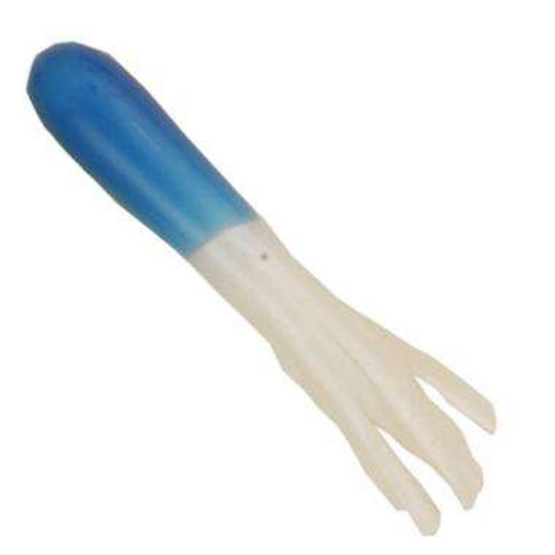 Creme Lures Panfish Mini Tube|Blue/Pearl|Black/Chart|Red/Pearl