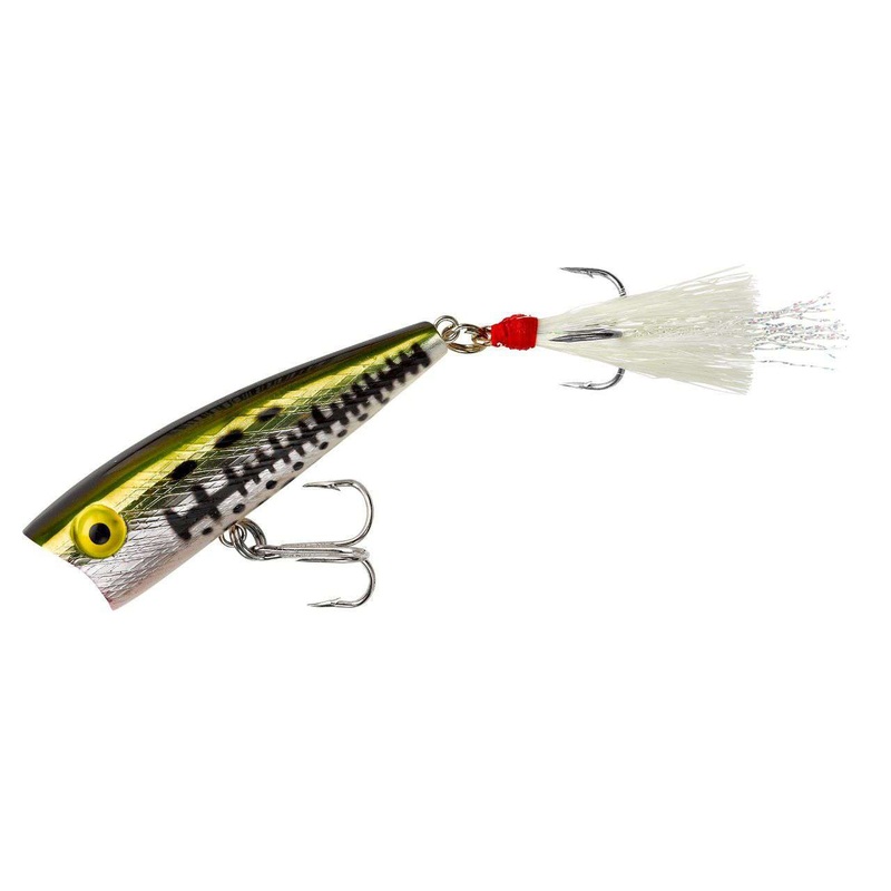 Rebel Pop-R|Bluegill|Bream|Chart Shad|OL’Bass|Rainbow Trout|Silver Black|Bone