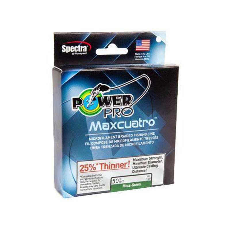 PowerPro Maxcuatro Microfilament Braided Line