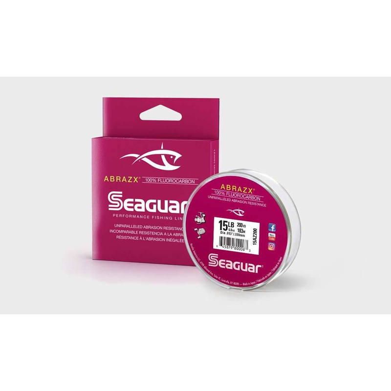 Seaguar AbrazX|10 lb|12 lb|15 lb|17 lb|20 lb|25 lb|200yd|1000yd