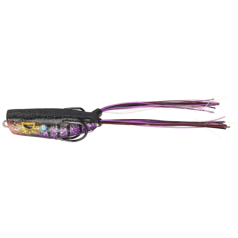 Gambler Popping Frog|Purple Flash|Black|Green Pumpkin|White