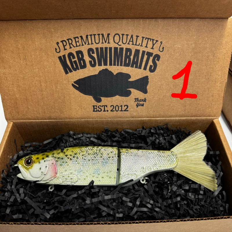 KGB Swimbaits|KGB Trout “Jailbait”|KGB OG Legend Reborn “Creamsicle”|KGB ChadShad “Creamsicle”|KGB ChadShad “Banks Special”|KGB OG Legend Reborn “Copperback”