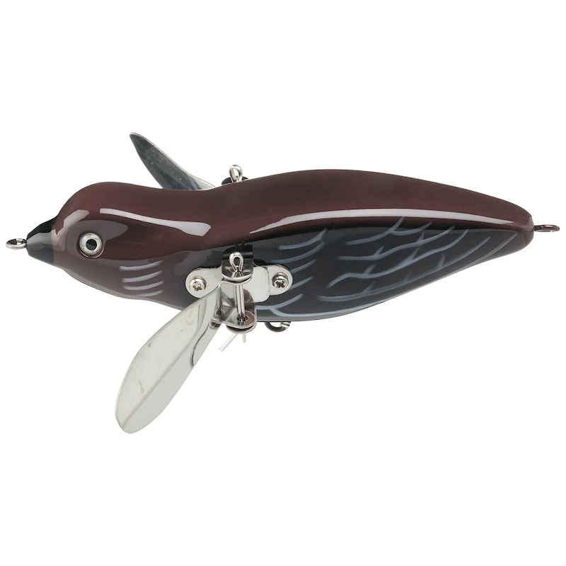 Defiant Bird Topwater Crawler|Black Bird|Baby Goose|Brown Bird|White
