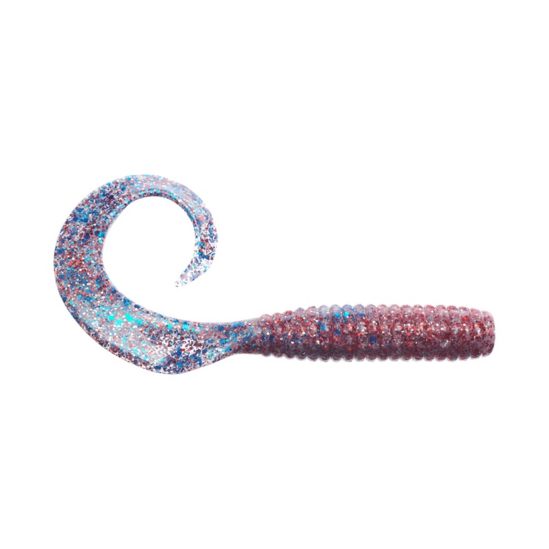 Berkley Gulp! Grubs|4″ – 8 Pack|5″ – 4 Pack|6″ – 4 Pack|8″ – 3 Pack|Chartreuse|Nuclear Chicken|Pearl White|Pink|Pink Shine|Salmon Red|White Glow|America|Blue Fuze|New Penny|White|Black Bling