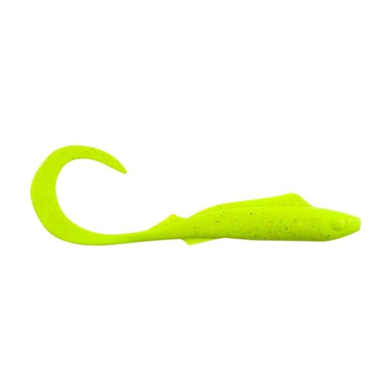 Berkley Gulp! Nemesis|6.5″ – 5 Pack|Chartreuse|Nuclear Chicken|Pearl White|Pink Shine