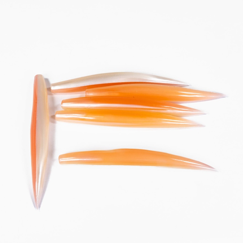 Fish Snax Lures Albie Snax|Lite Amber|Pearl|Pink/Bubblegum|Sandeel