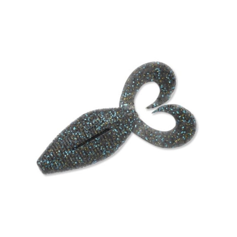 Geecrack Spiron Twin|4.8″|Blue Gill|Green Pumpkin|Green Pumpkin Chart