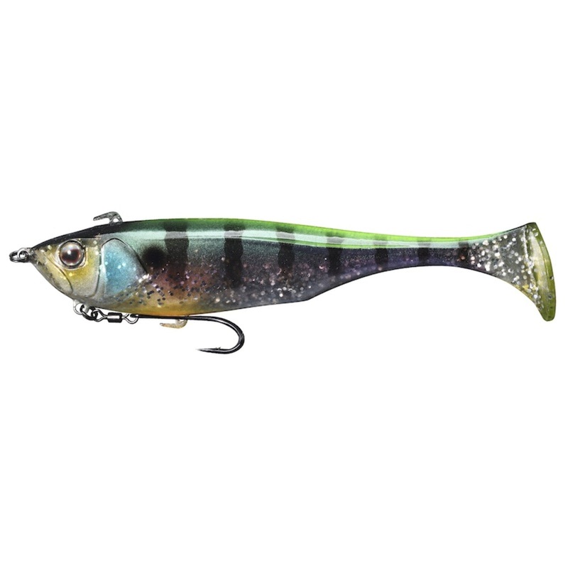 Jackall Dunkle Swimbait|Chartreuse Strike Gill|Clear Shad|Dark Thunder|Natural Ayu|Purple Chartreuse