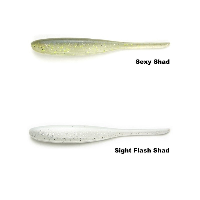 Keitech Shad Impact|Sexy Shad|Sight Flash Shad|Silver Flash Minnow