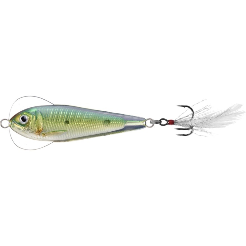 LIVETARGET Flutter Sardine|1 1/2 oz|1 oz|Silver/Blue|Silver/Bronze|Silver/Pearl|Gold/Green