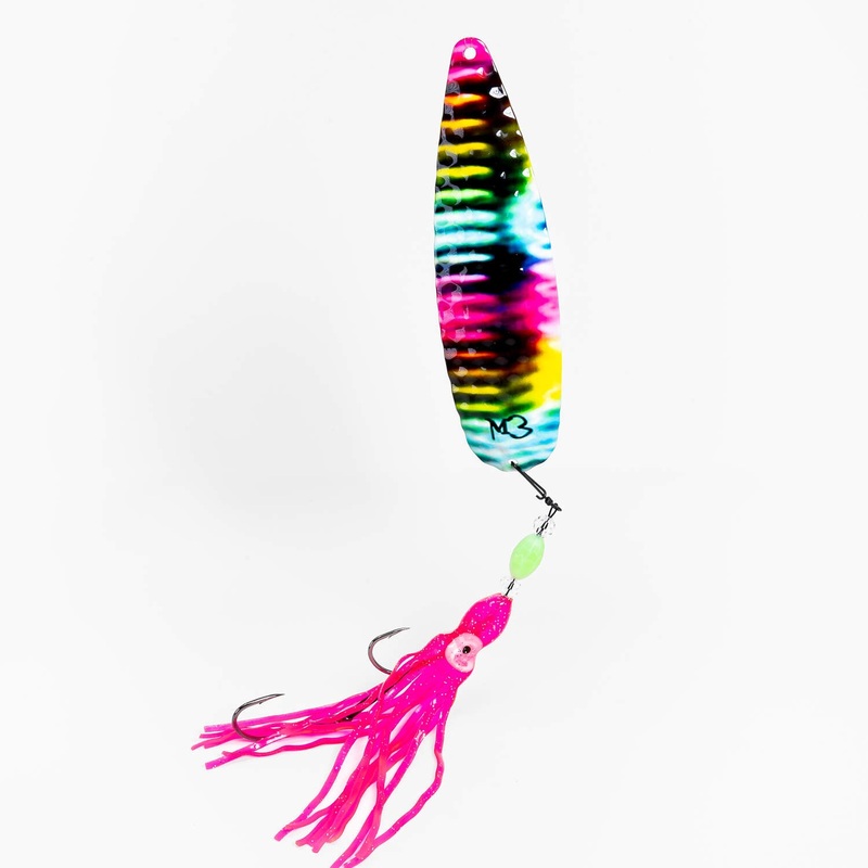 M3 Tackle Rigged M3 Spoon|5 1/2″|4 3/4″|Cotton Candy|Flash Bait|Fire Candy|KW Mack|Nuclear
