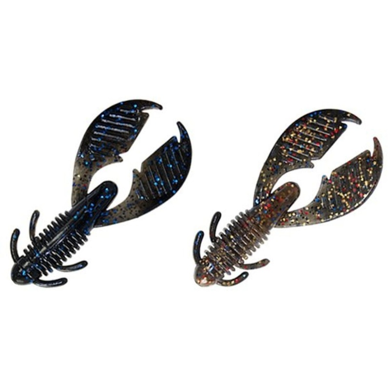 Reins Ax Craw|BB Craw|Black Blue Flake|Green Pumpkin|Watermelon Seed