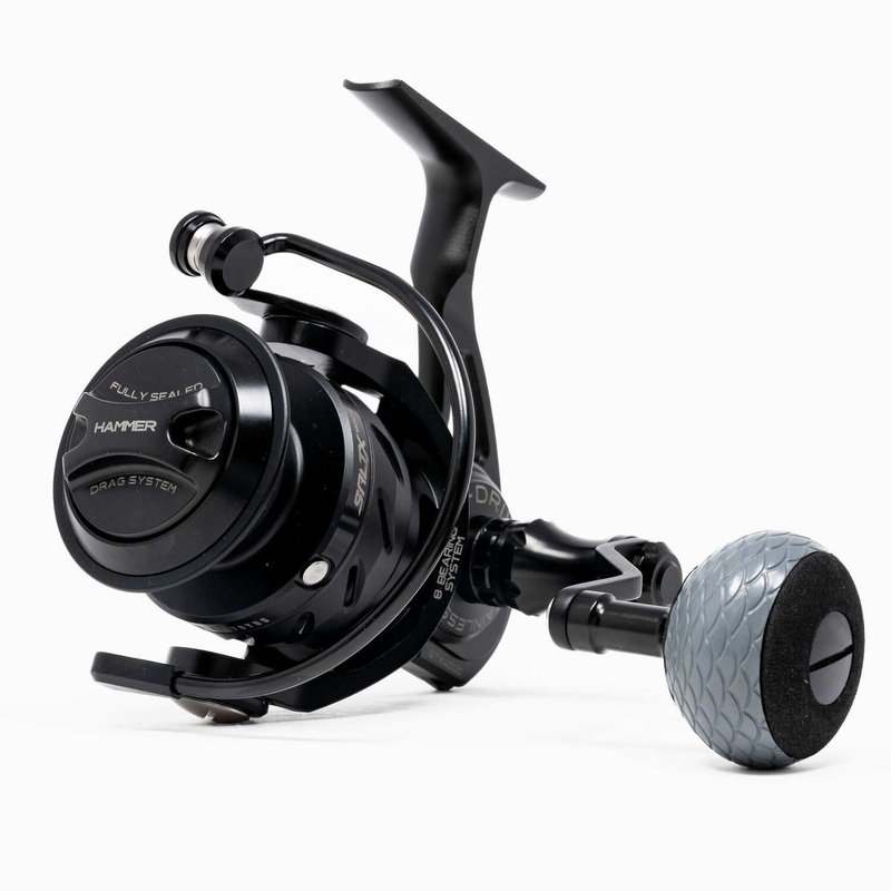 Tsunami SaltX Spinning Reels|TSSTX4000|TSSTX6000|Silver|Black