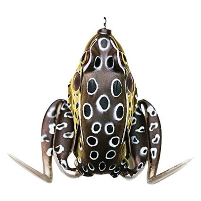 Lunkerhunt Lunker Frog|Croaker|Green Tea|Leopard