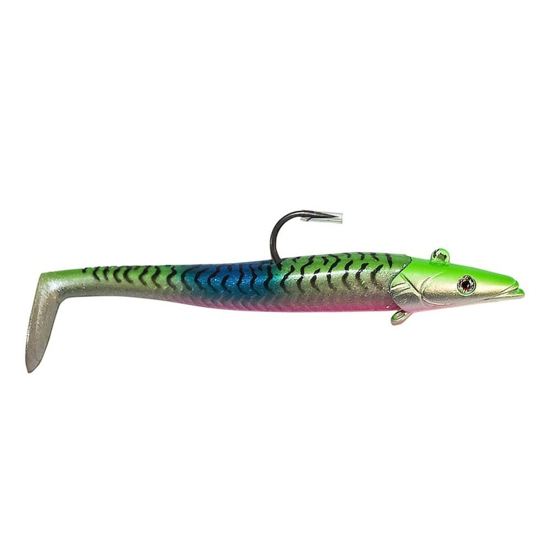 Savage Gear Sandeels|8″ – 5 1/3 oz|7 1/2″ – 3 1/2 oz|Green Glow|Murdered Out|Real Pearl|Sandeel|Cosmic Mackerel|Chartreuse Mackerel