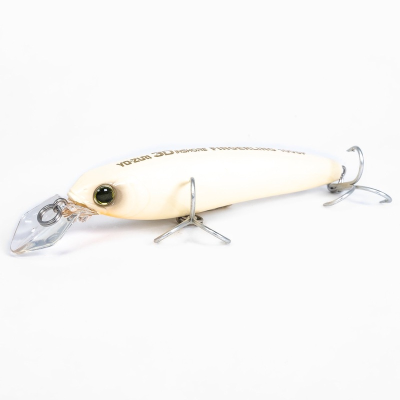 Yo-Zuri 3D Inshore Fingerling|5/8 oz Suspending|Bone|Peanut Bunker|Sardine