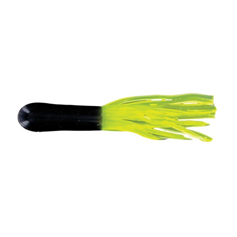 Big Bite 1.5 Crappie Tube|Black/Chart|Pearl|Blue/Pearl|Pink/Pearl|Hot Pink|Orange/Chart Sparkle|White/Clear Sparkle