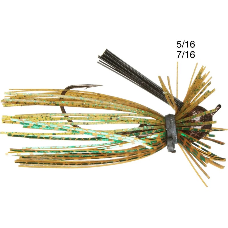 Jewel Pro Spider Jig (2 Pk)|5/16oz|7/16oz|Bass Whacker|Black & Blue|Black/Blue Flash|Brown & Purple Flash|Green Pumpkin Candy/Purple Flash|Green Pumpkin/Green Flash|Missouri Craw|Okeechobee Blue|PB&J|Table Rock Secret