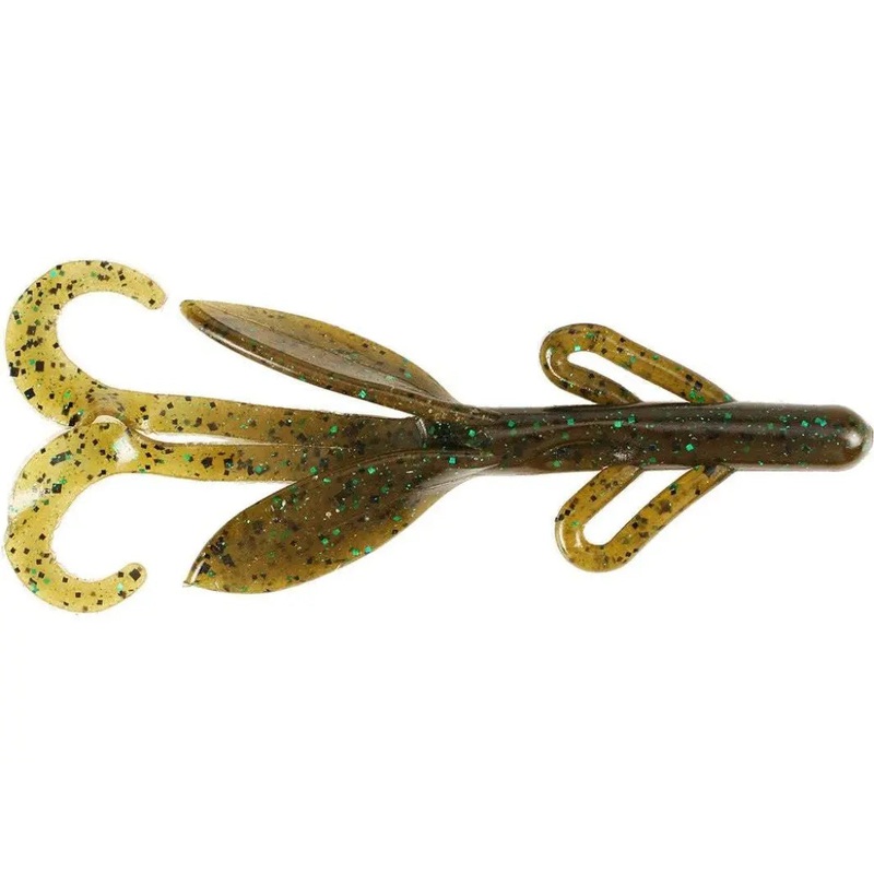 Zoom Brush Hog 6 (8 Pk)|Alabama Craw|Amber Black|Black|Black Blue|Black Emerald|Black Grape|Black Red Glitter|Black Sapphire|Blackberry|Blue Fleck|Blue Watermelon|Bullfrog|Cajun Craw|Cal 420|Candy Bug|Castaic Choice|Chartreuse Pumpkin|Cotton Candy|Cranber