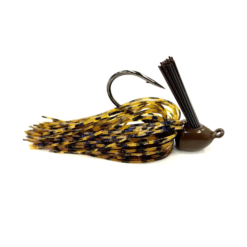 Chompers Skirted Flippin’ Brush Jig (2 Pk)