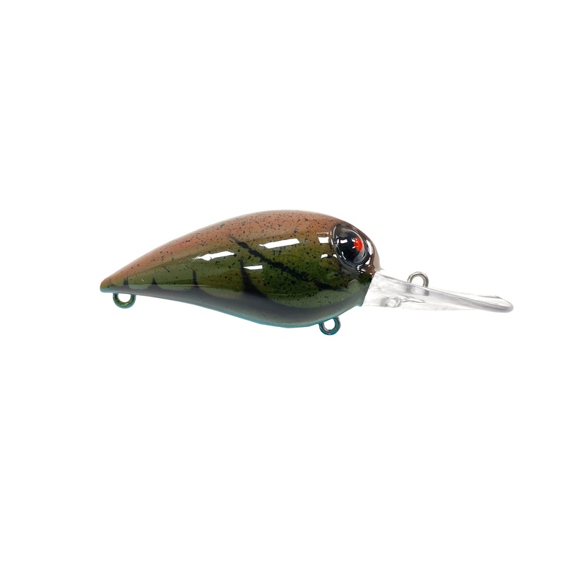 Copperhead Lures Ozarks Wart Custom Painted Crankbait