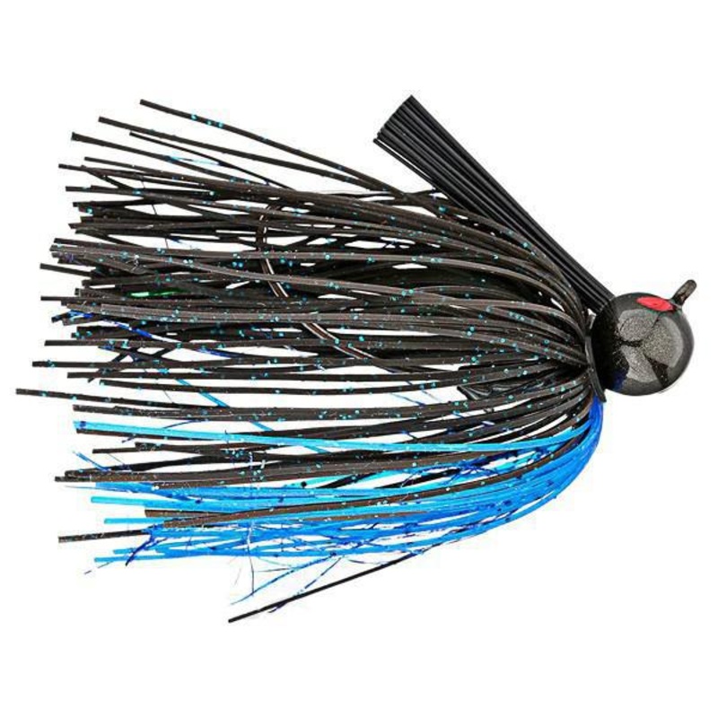 Omega Football Jig|1/2 oz|3/4 oz|Black & Blue|Chobee|Green Orange|Green Pumpkin|Green Pumpkin Blue Flash|Missouri Craw|Ozark Special|PB&J|Purple Haze|Table Rock|Texas Craw