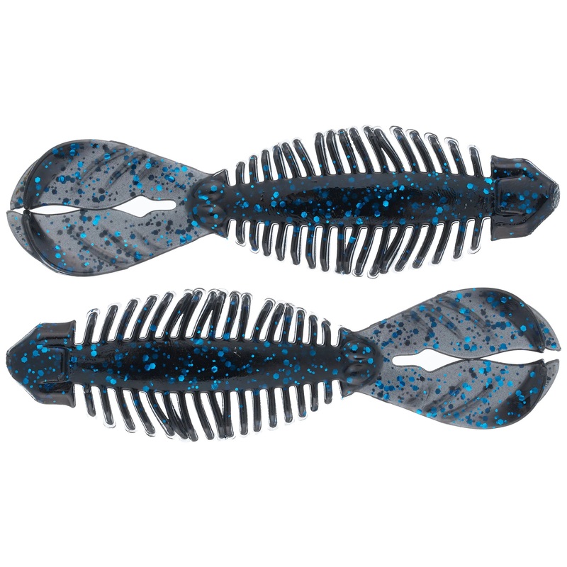 Toad Thumper Craw Gill (7 Pk)|Bad Craw|Black Blue Flake|Electric Gill|Green Pumpkin|Junebug|Mojo Blue|Mojo Red|Pearl|Watermelon Black Flake