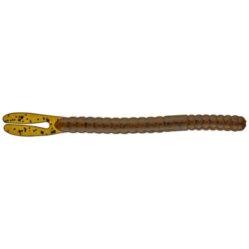 Zoom Fork Tail Worm 5 (15 Pk)|Green Pumpkin|Red Bug|Watermelon Candy|Watermelon Red