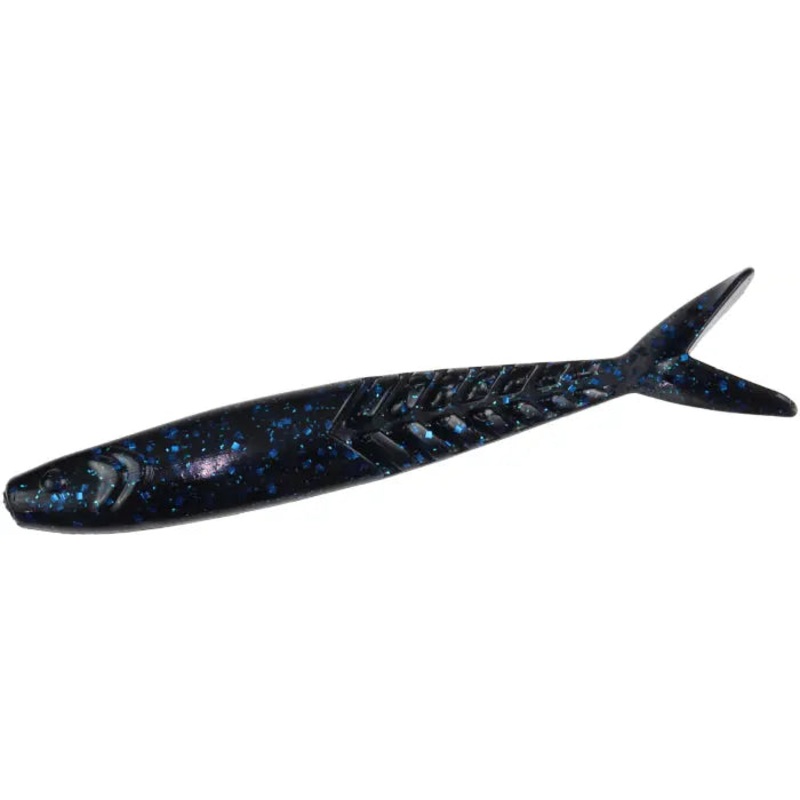 Zoom Shimmer Shad 4.25(5 Pk)|Albino|Black Blue|Blue Pearl Hologram|Disco Green|Electric Shad|Ghost Shad|Green Pumpkin|Green Pumpkin Pearl|Hot Zamales|Purple Smoke|Sight Flash|Tennessee Shad|Toxic Shad|White