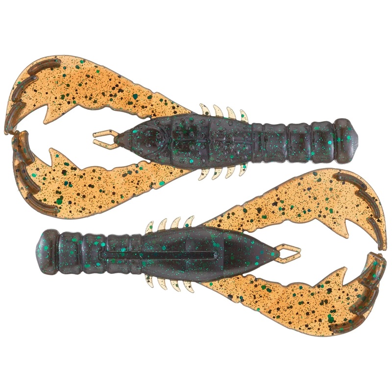 Yamamoto 3 Yama Craw (8 Pk)|Black Blue Flake|Blue Craw|Fire Craw|Green Pumpkin Black Flake|Green Pumpkin Blue|Green Pumpkin Green & Purple|Green Pumpkin Magic|Green Pumpkin Watermelon Lam|Sight Flash|Tilapia Magic|Watermelon Black & Red