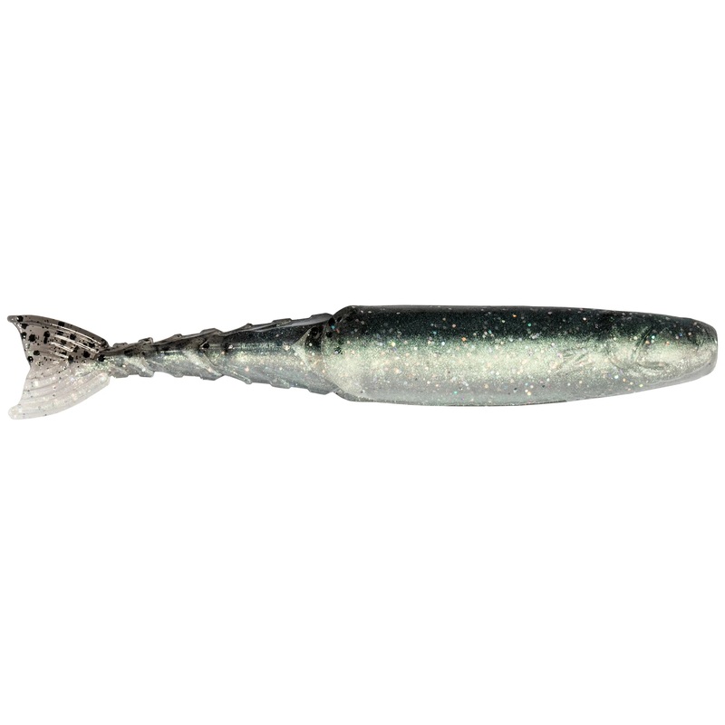 Z-Man Chattershad 4.5 (4 Pk)|Bad Shad|Black Blue Lam|Electric Shad|Green Pumpkin|Pearl