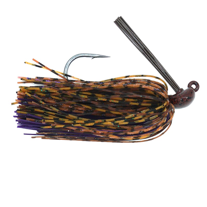 BassMooch Spanky Tungsten Hand-Tied Skippin’ Jig 1/2oz