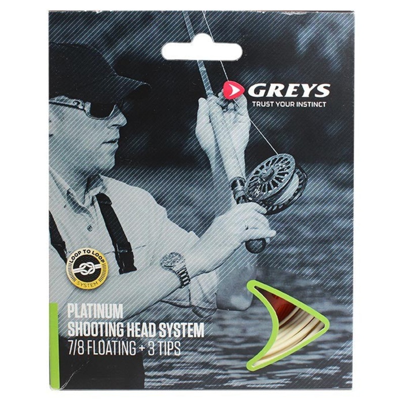 Greys Platinum Shooting Head System Flylines