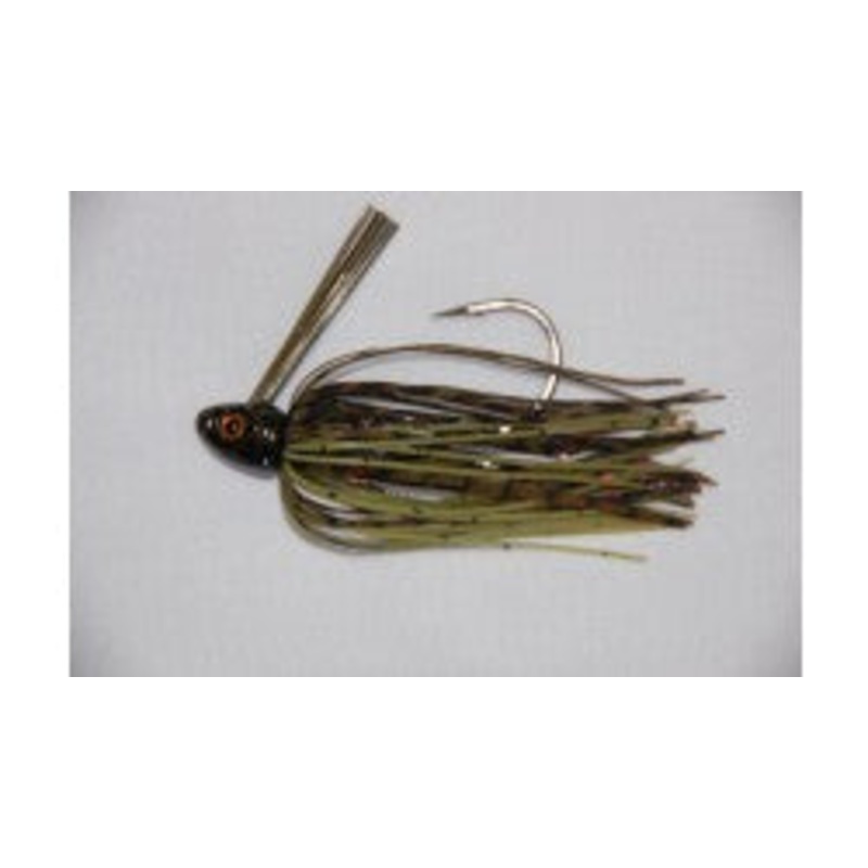 Greenfish Swim Jig|Cal 420|Chart/White|Chrome|Green Pumpkin|White|Black/blue|BOG|Blue Gill|WHITE|blue gill|1/4 oz|3/8 oz