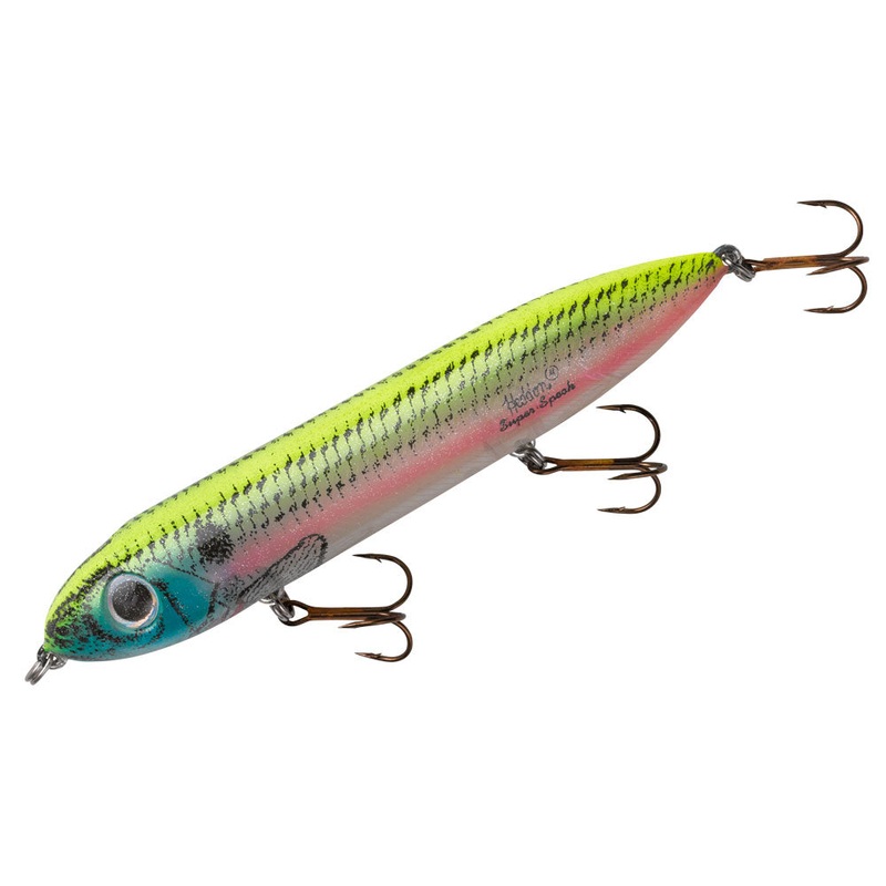 HEDDON SUPER SPOOK|OKIE SHAD|FLITTER SHAD|LAKE FORK SHD|FLORIDA BASS|BLK SHR SHD|FOXY SHAD|WOUNDED SHAD|Baby Bass|Black Shiner|Clear|Blue Chrome|Frog|Nickel|Bone|Chartreuse|White/Chartreuse|Chartreuse/Silver Insert|Foxy Momma|Wounded Shad Feathered|Lake F