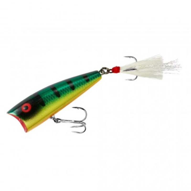 REBEL Pop-R Plus|RED EYE PERCH|G-FIN/SLV-BLK BK|PURPLE SHAD|SILVER SHAD