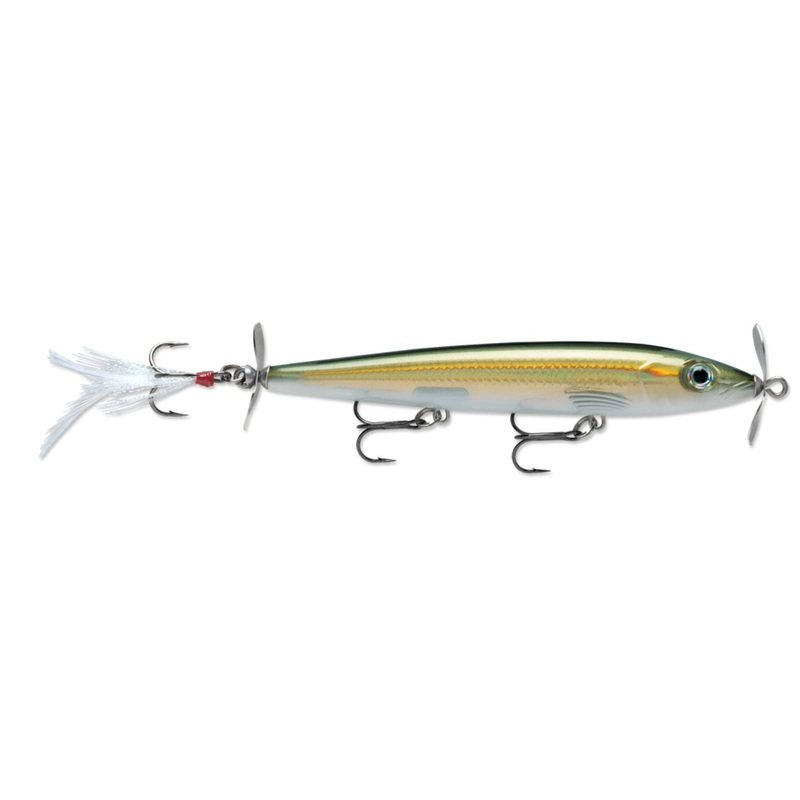Rapala X-Rap Prop|Gold Olive|Moss|Pearl Grey Shiner|Hot Tiger|Yellow Perch|Silver|Florida Gold|Black Chrome Orange