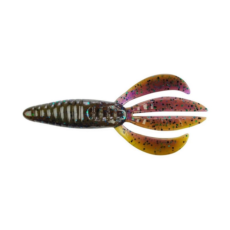 Berkley PowerBait Pit Boss 4|Bama Bug|Black-Blue|California|Green Pumpkin|Junebug|Okeechobee Craw|Perfection|Perfection Blue Fleck