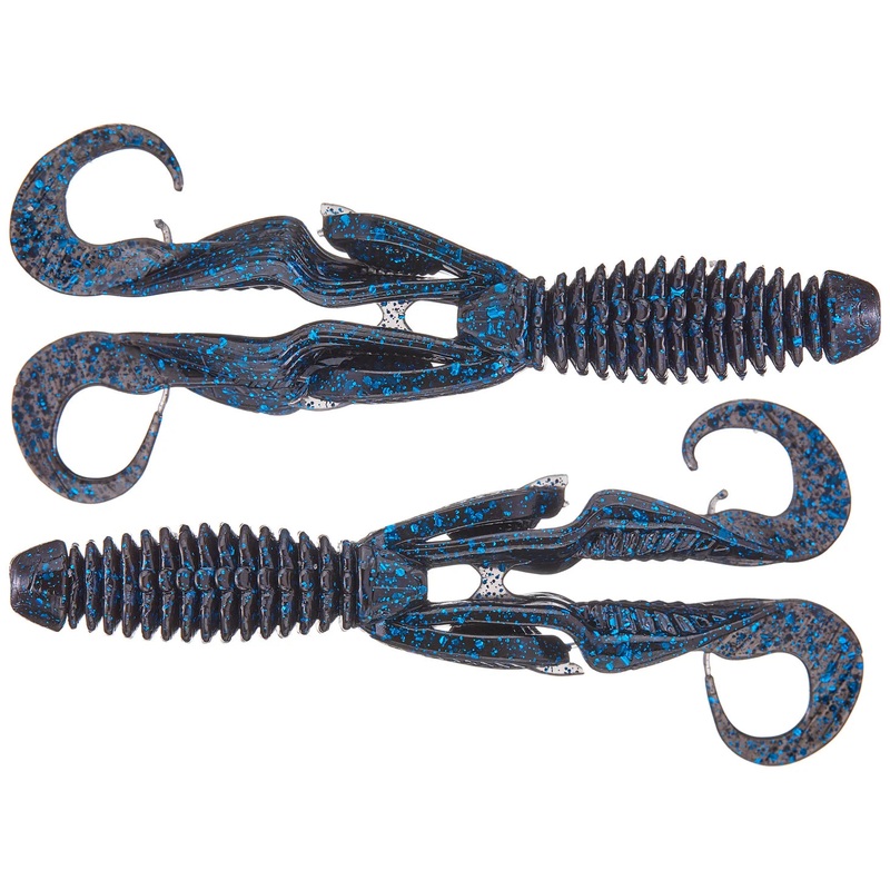 Z-Man Gremlin 4.5|Black / Blue|California Craw|Junebug|Gamechanger|Green Pumpkin
