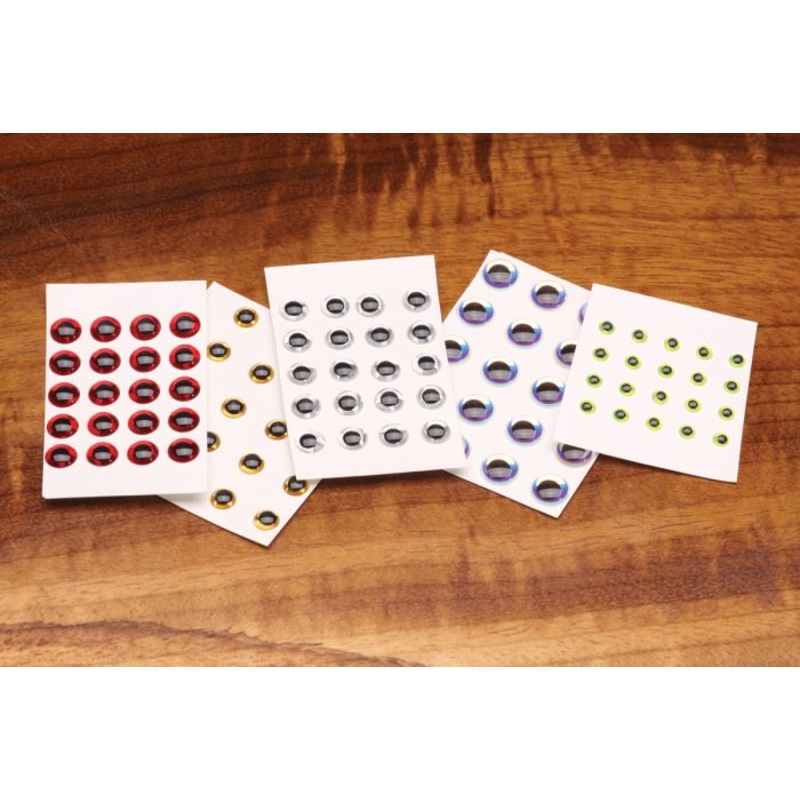 3D Adhesive Holographic Eyes 7/32 20pk.