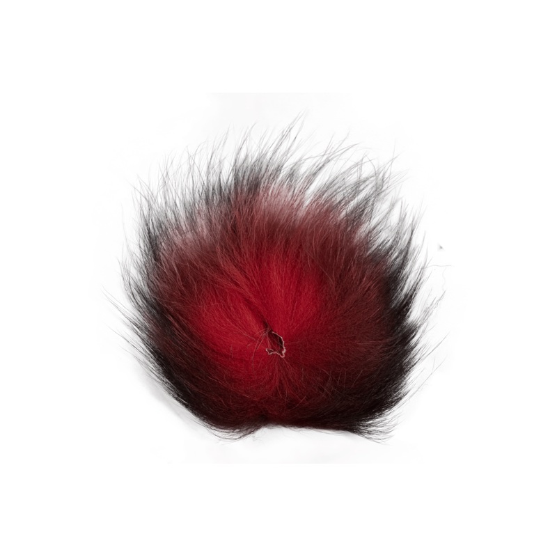 Arctic Fox Tail Hair|Hot Orange|Black|Brown|Chart|Olive|Pink|Purple|Red|Tan|White