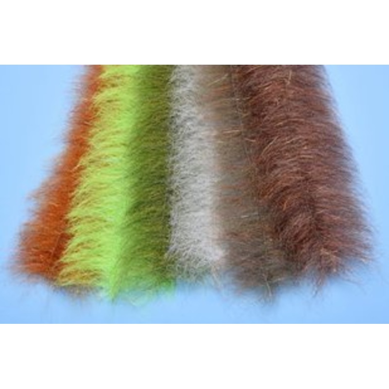 EP Streamer Brush|Black|Brown|Chartreuse|Olive|White|Tan|Slate 3DX