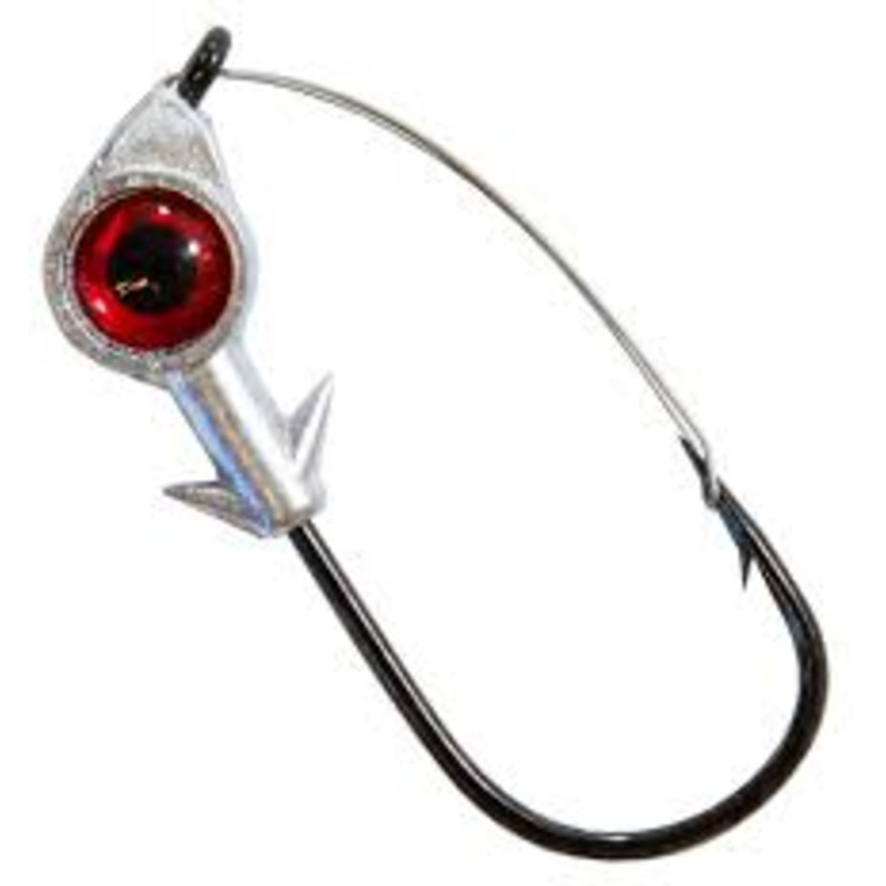 Z Man Weedless Eye Jig|1/8|3/16|1/4|Pearl|Red|Glow|Gold|Chartreuse
